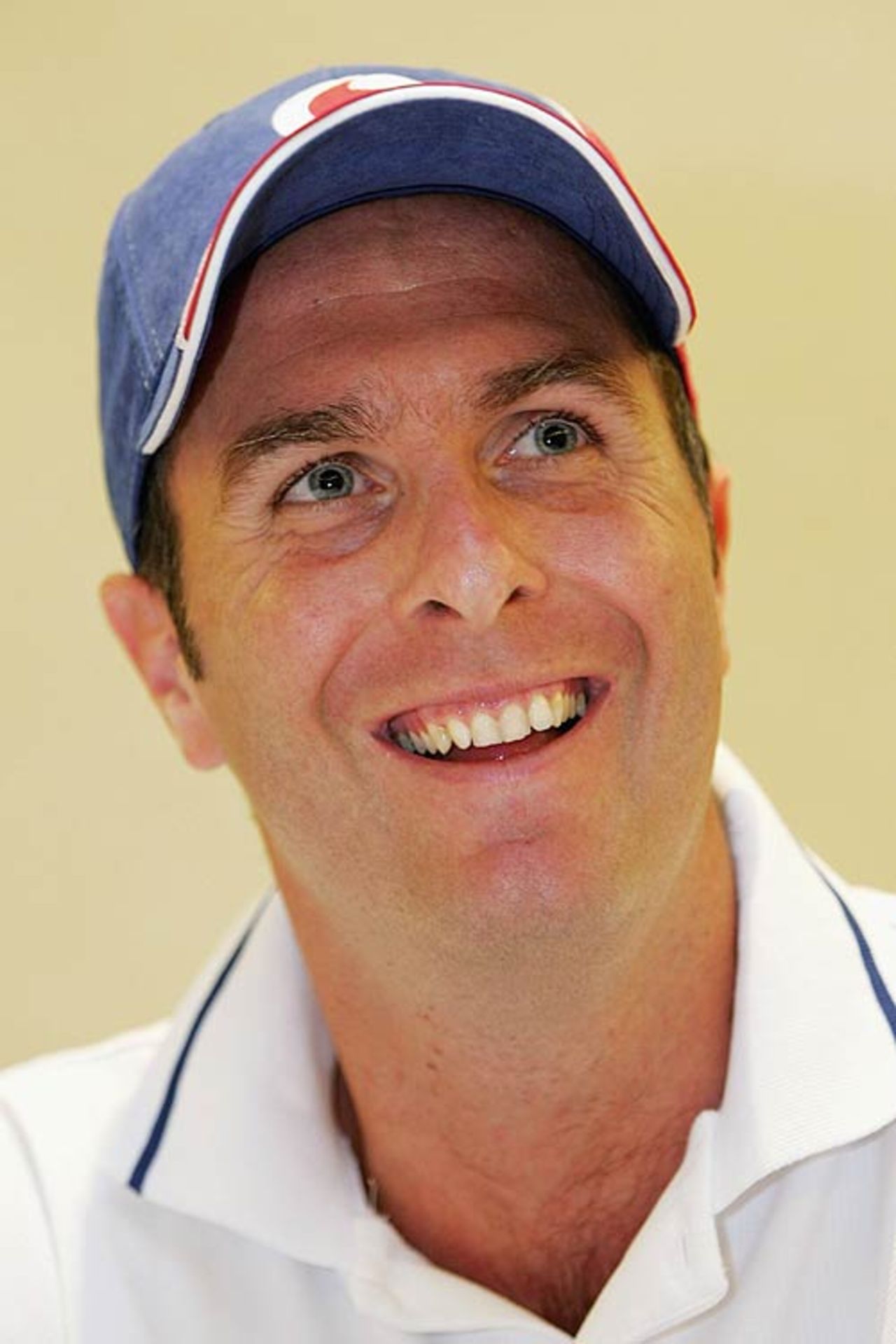 Michael Vaughan is all smiles after being reappointed captain for the one-day tri series, Sydney, January 7, 2007