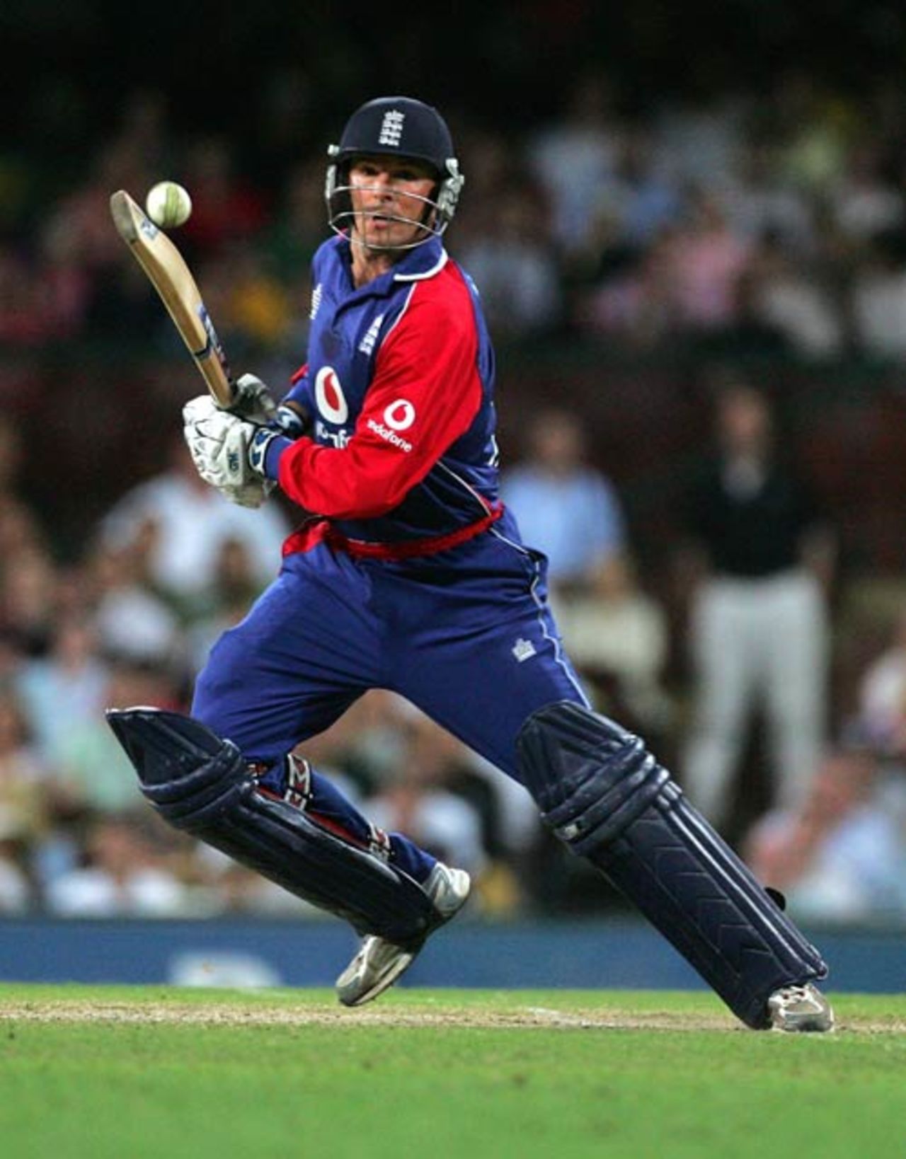 Paul Nixon during his first innings in international cricket, Australia v England, Only Twenty20, Sydney, January 9, 2007