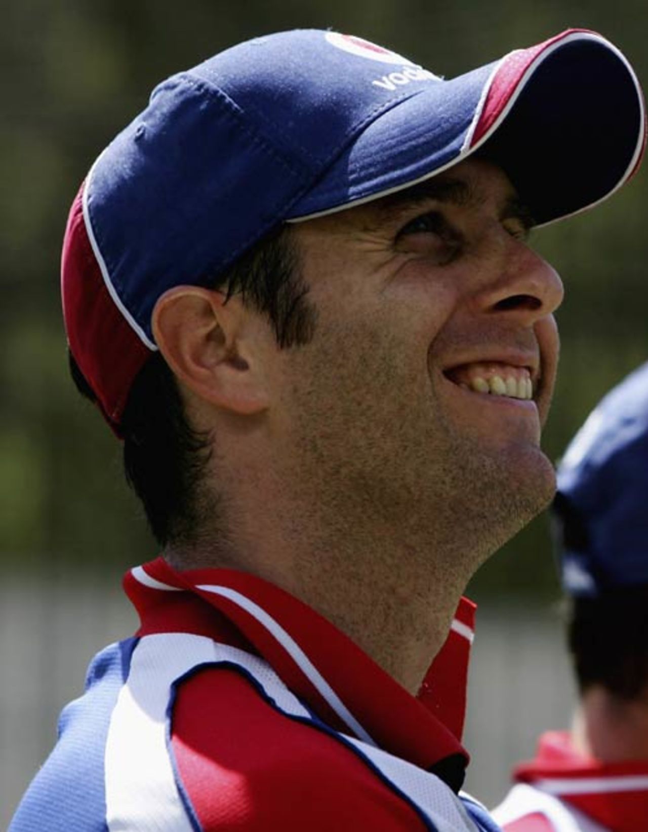 Michael Vaughan finds something to smile about, Melbourne, January 11, 2007