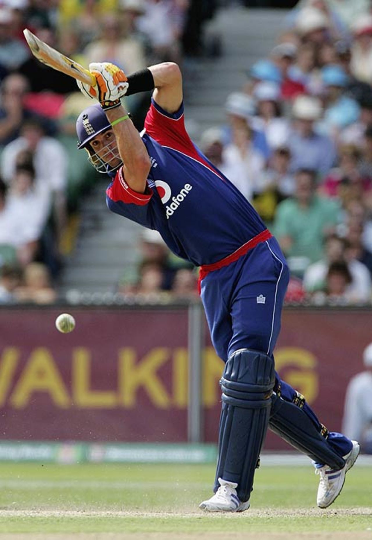 Kevin Pietersen scored 82 off 91 balls, Australia v England, Commonwealth Bank Series, 1st Match, Melbourne, January 12, 2007
