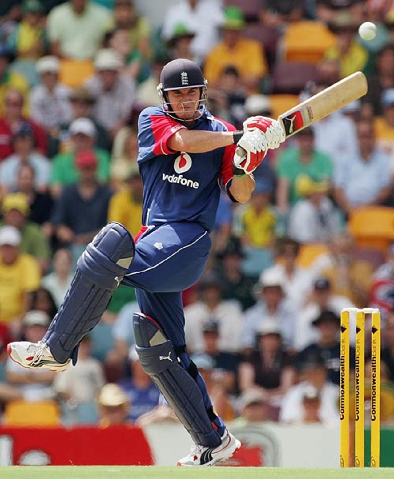 Mal Loye's 36 on debut was the highest score of innings, Australia v England, CB Series, 4th match, Brisbane, January 19, 2007