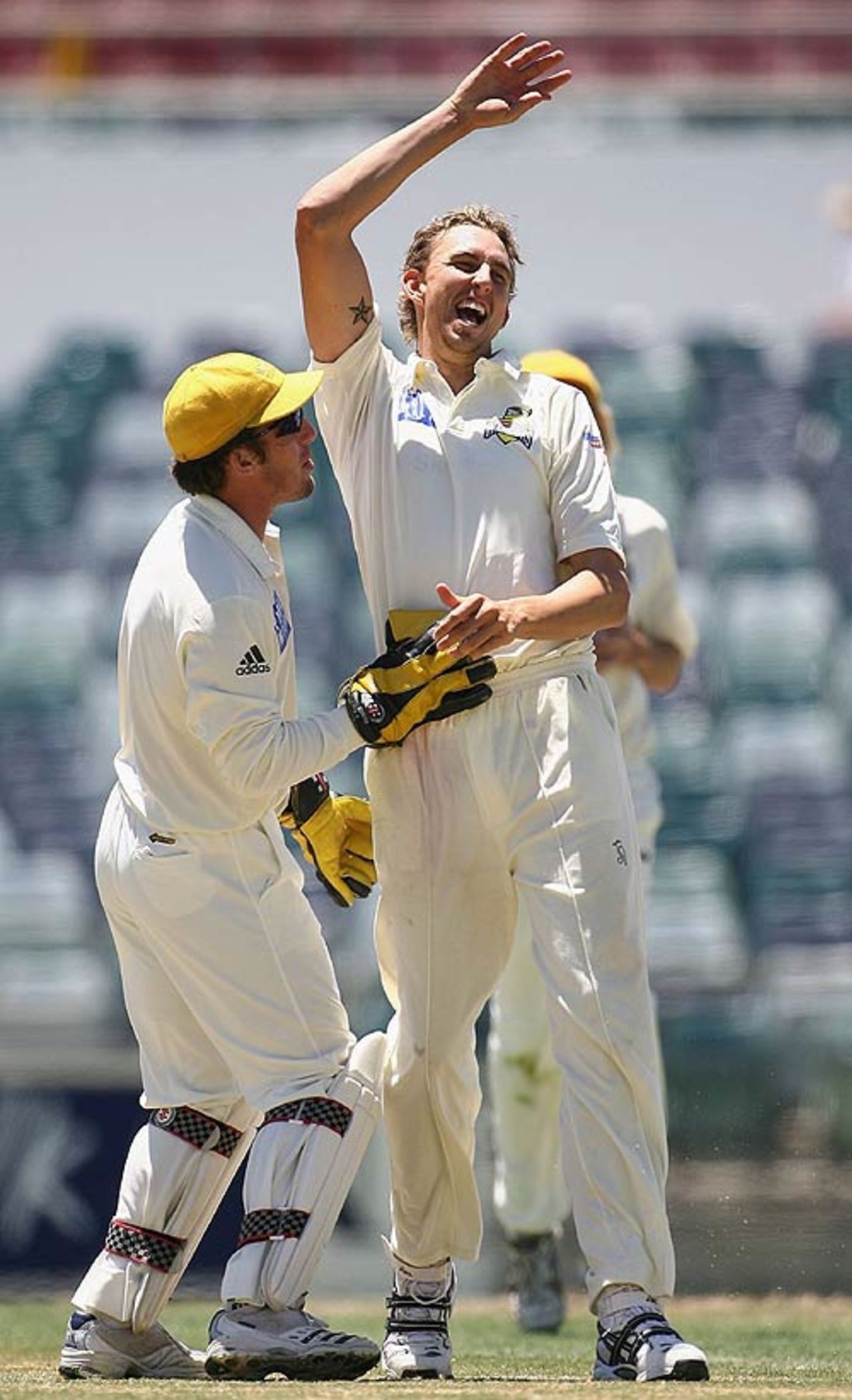 Brett Dorey took three wickets as the Redbacks capitulated, Western Australia v South Australia, Pura Cup, Perth, January 19, 2007