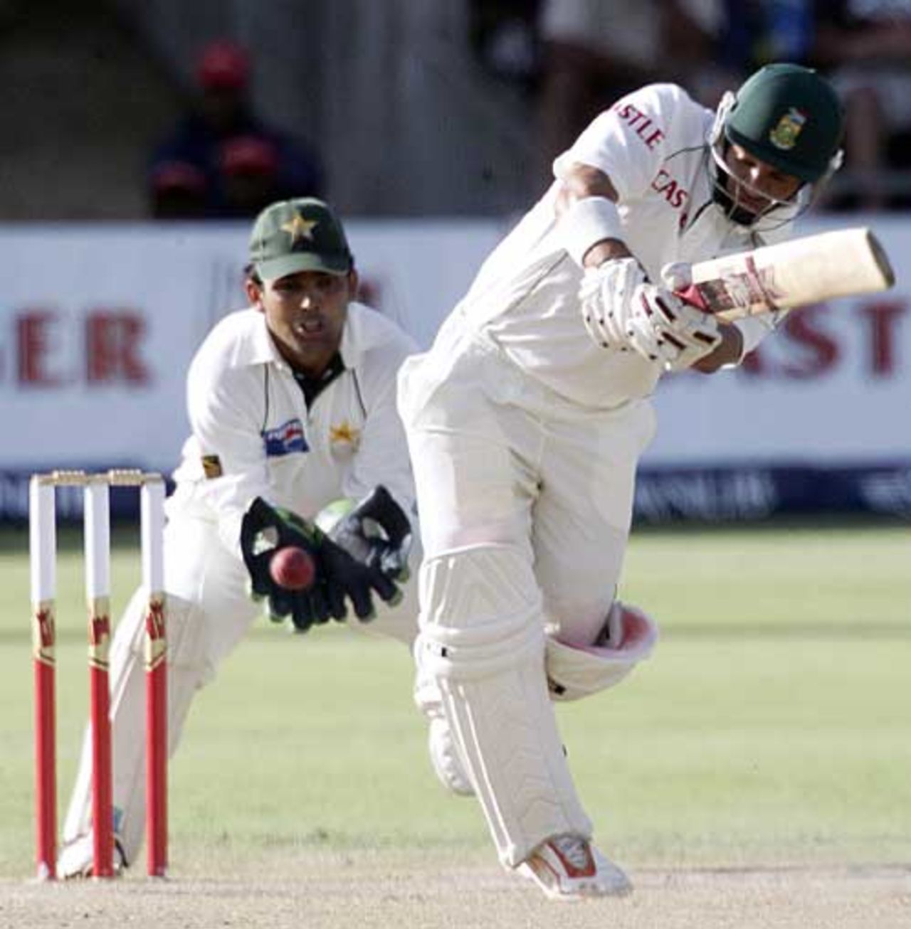 Ashwell Prince flicks through midwicket, South Africa v Pakistan, 2nd Test, Port Elizabeth, January 20, 2007