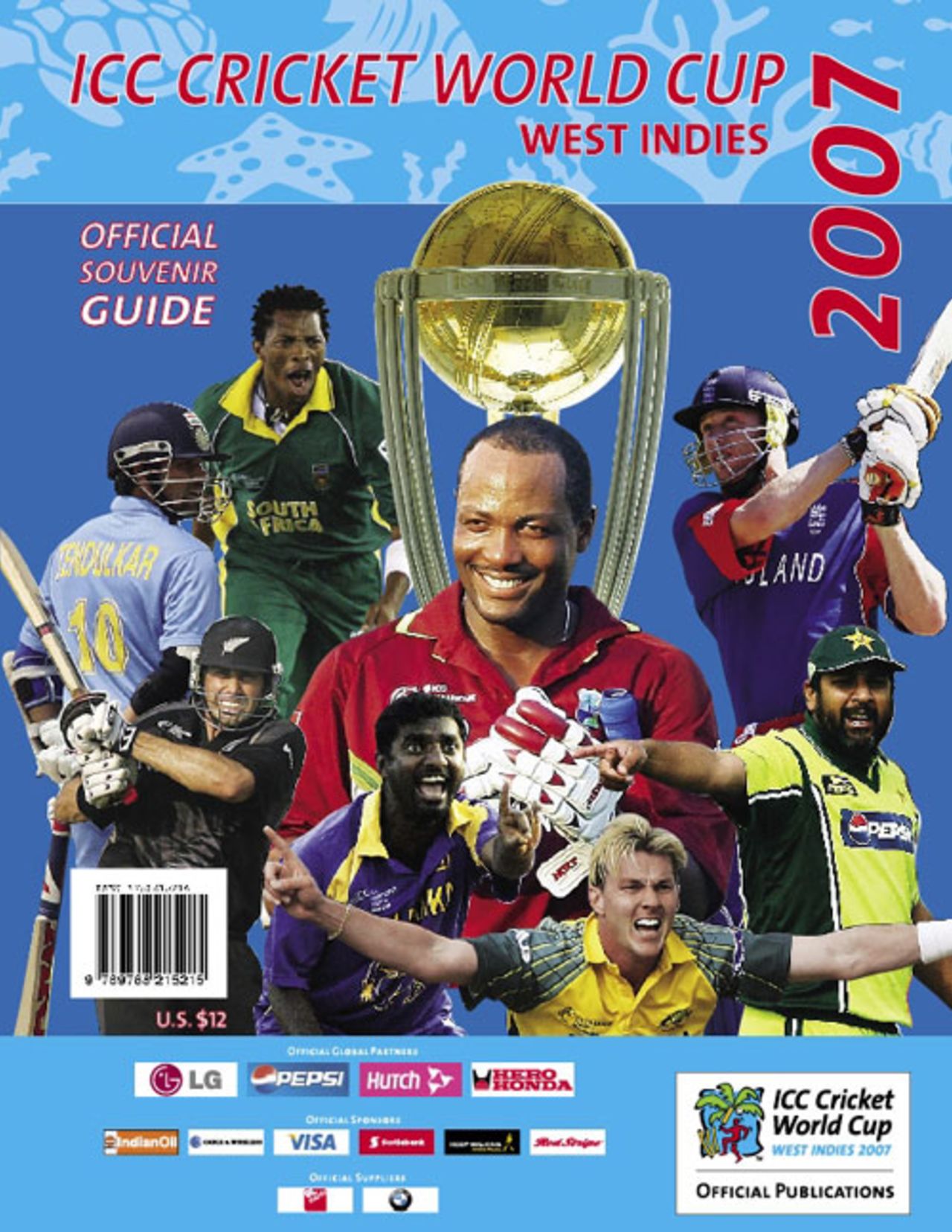 The cover of the official brochure for the World Cup, January 25, 2007