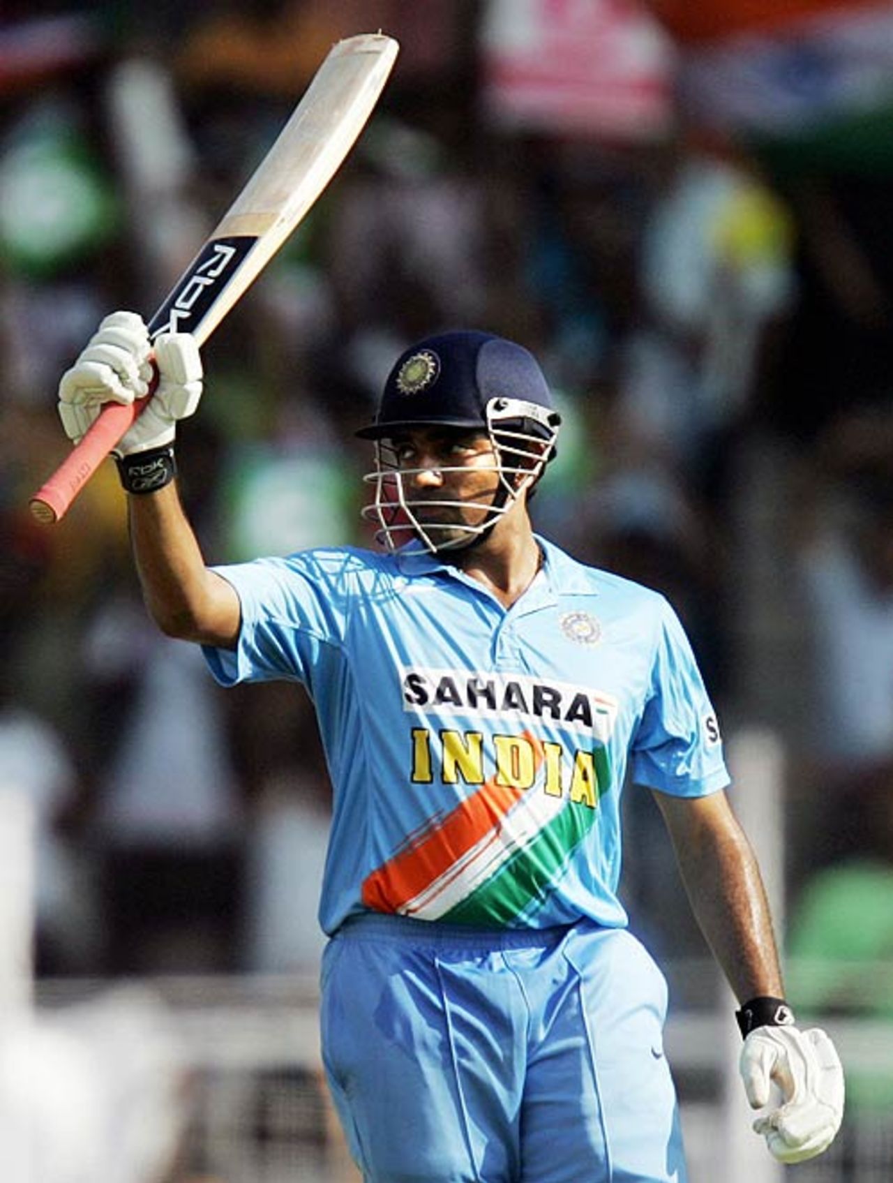 Robin Uthappa reaches his second one-day international half century, India v West Indies, 3rd ODI, Chennai, January 27, 2007
