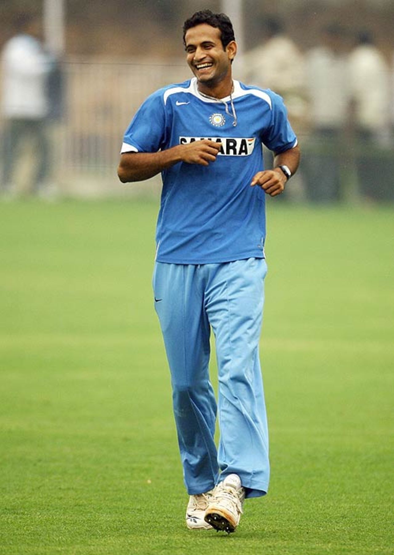 Irfan Pathan is glad to be back in India colours, Vadodara, January 29, 2007