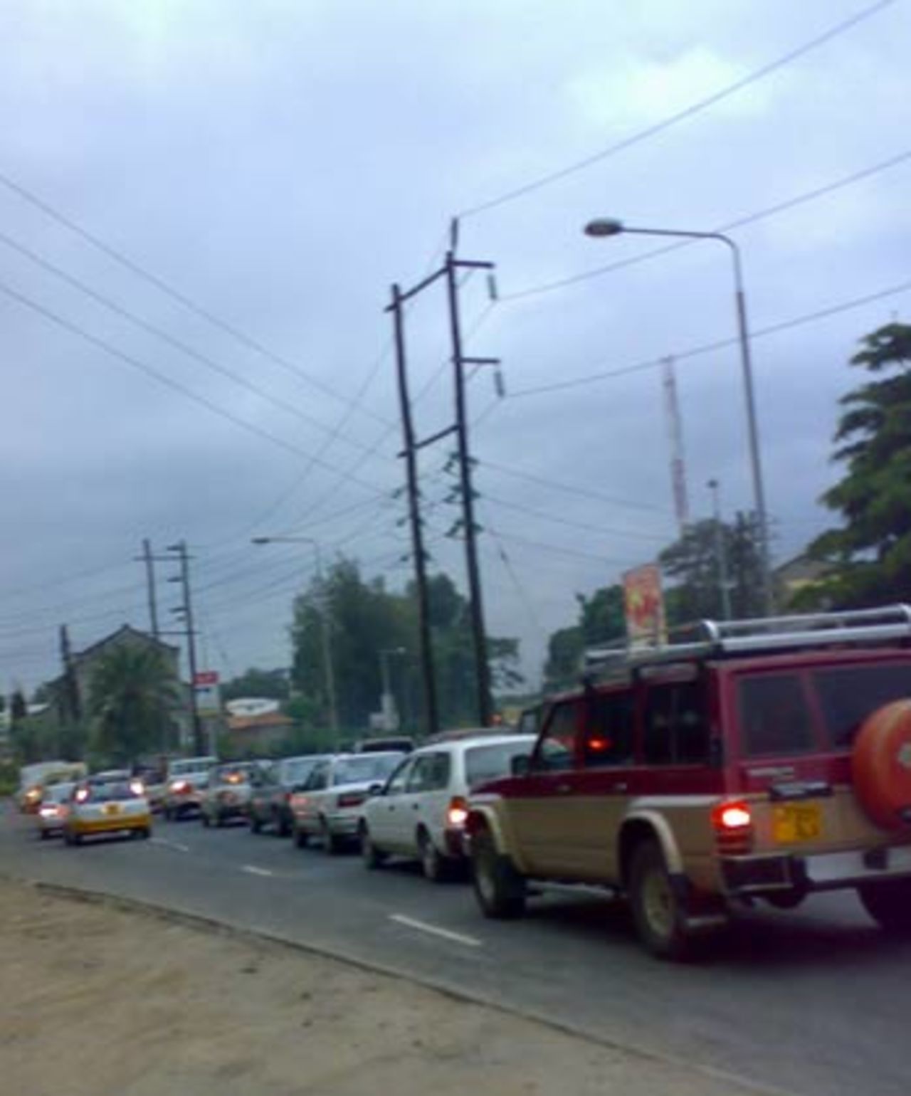 Downtown Nairobi, January 30, 2007