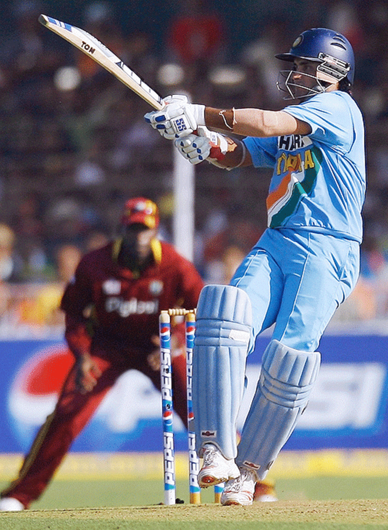 Sourav Ganguly's 82-ball 68 laid the platform for India, India v West Indies, 4th ODI, Vadodara, January 31, 2007