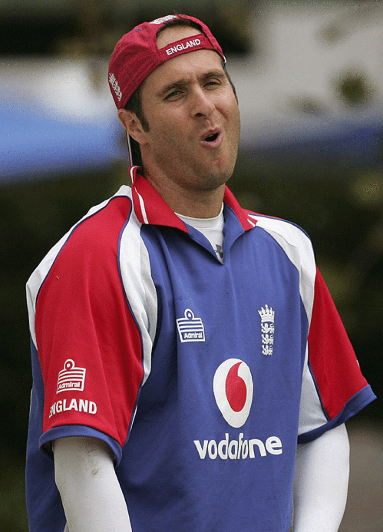 Michael Vaughan will miss England's crucial one-day game against Australia, Sydney Cricket Ground, February 1, 2007