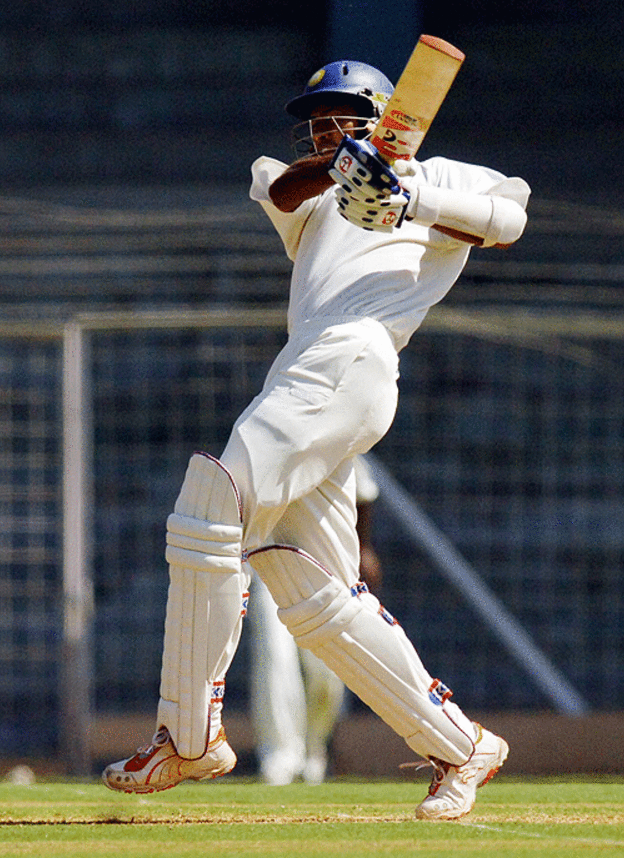 Wasim Jaffer on the attack against Bengal, Ranji Trophy Super League Final: Mumbai v Bengal, Mumbai, Feb 2, 2007