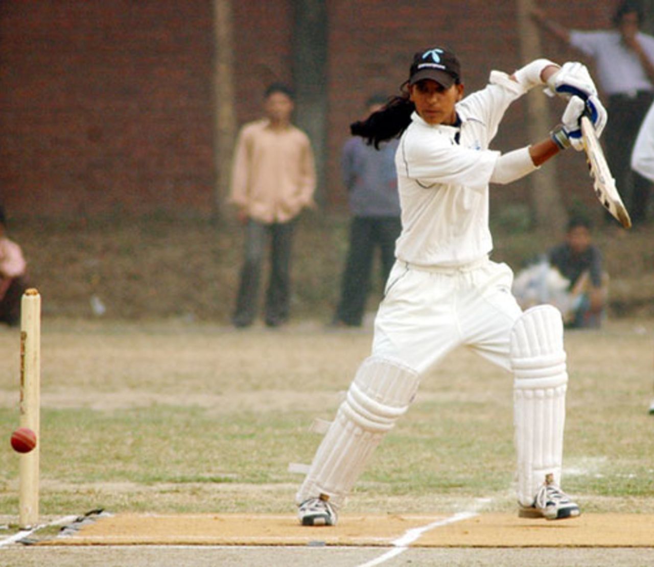 Salma, who blasted a 47-ball 67, Khulna v Jahangirnagar University, Women's  Cricket Championship, Dhaka University Ground, February 3, 2007