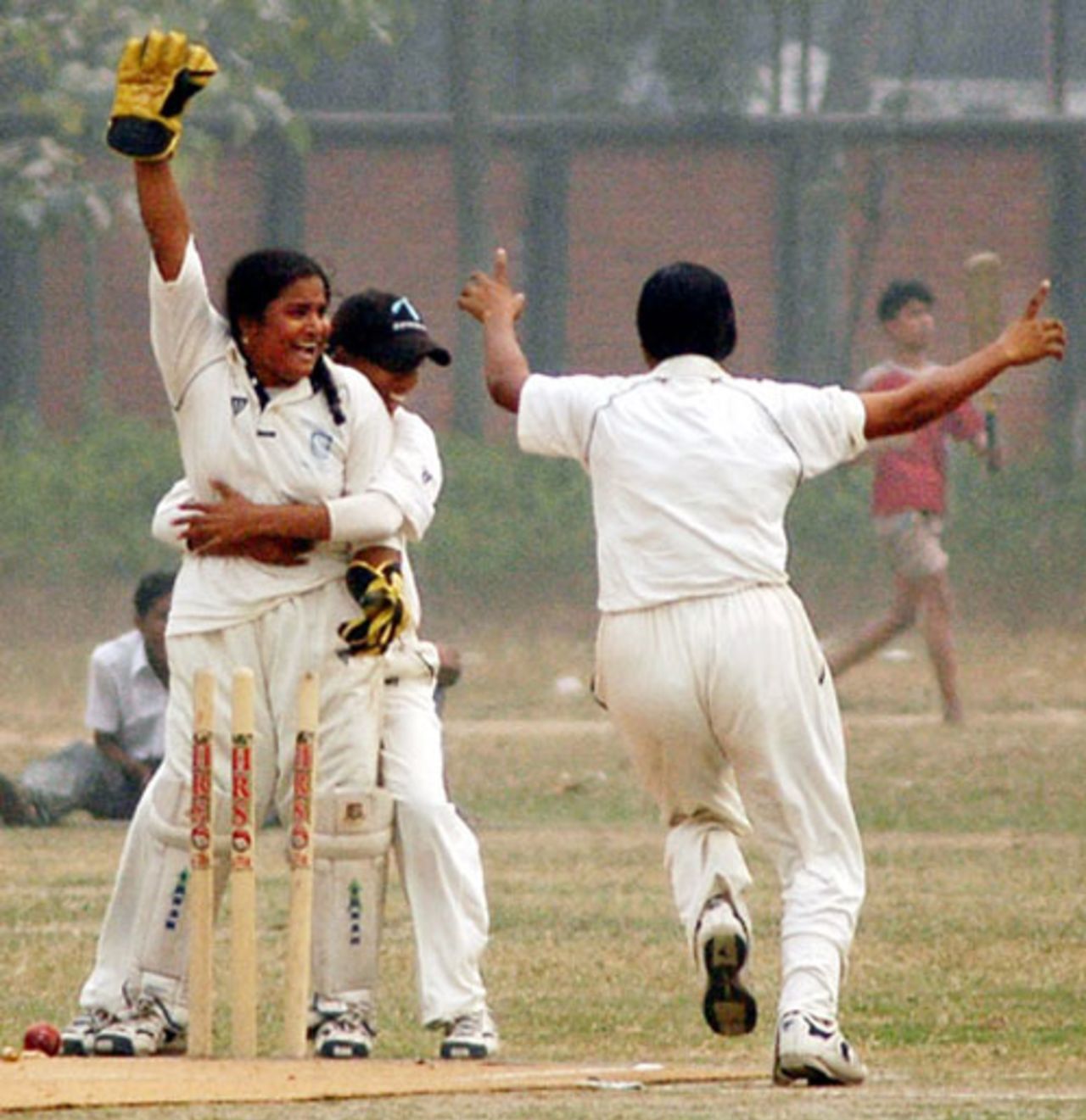 Salma, who blasted a 47-ball 67, Khulna v Jahangirnagar University, Women's  Cricket Championship, Dhaka University Ground, February 3, 2007