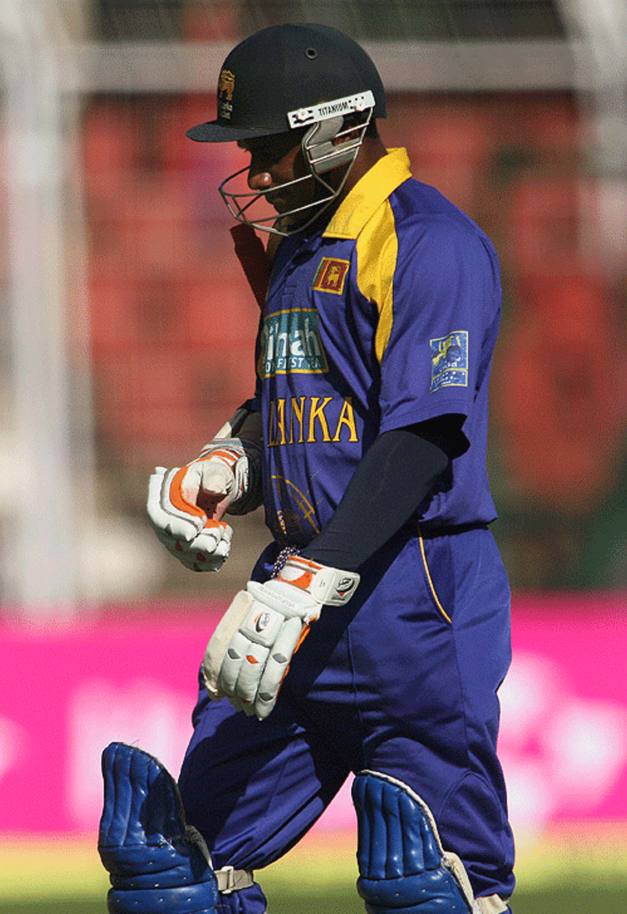 Sanath Jayasuriya departs for 2, India v Sri Lanka, 3rd ODI, Margao, February 14, 2007