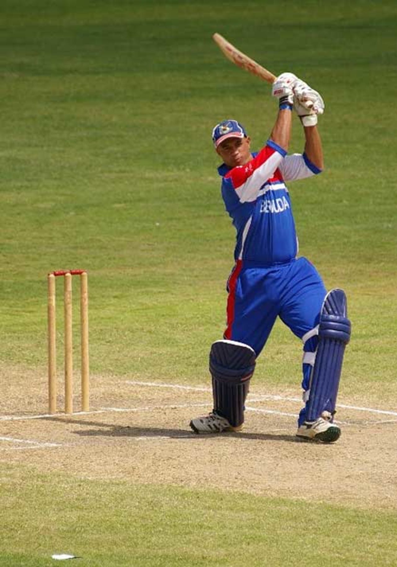 Lionel Cann boosted Bermuda with 33 off 23 balls, Bermuda v Bangladesh, ICC Tri-Series, Antigua, February 26, 2007