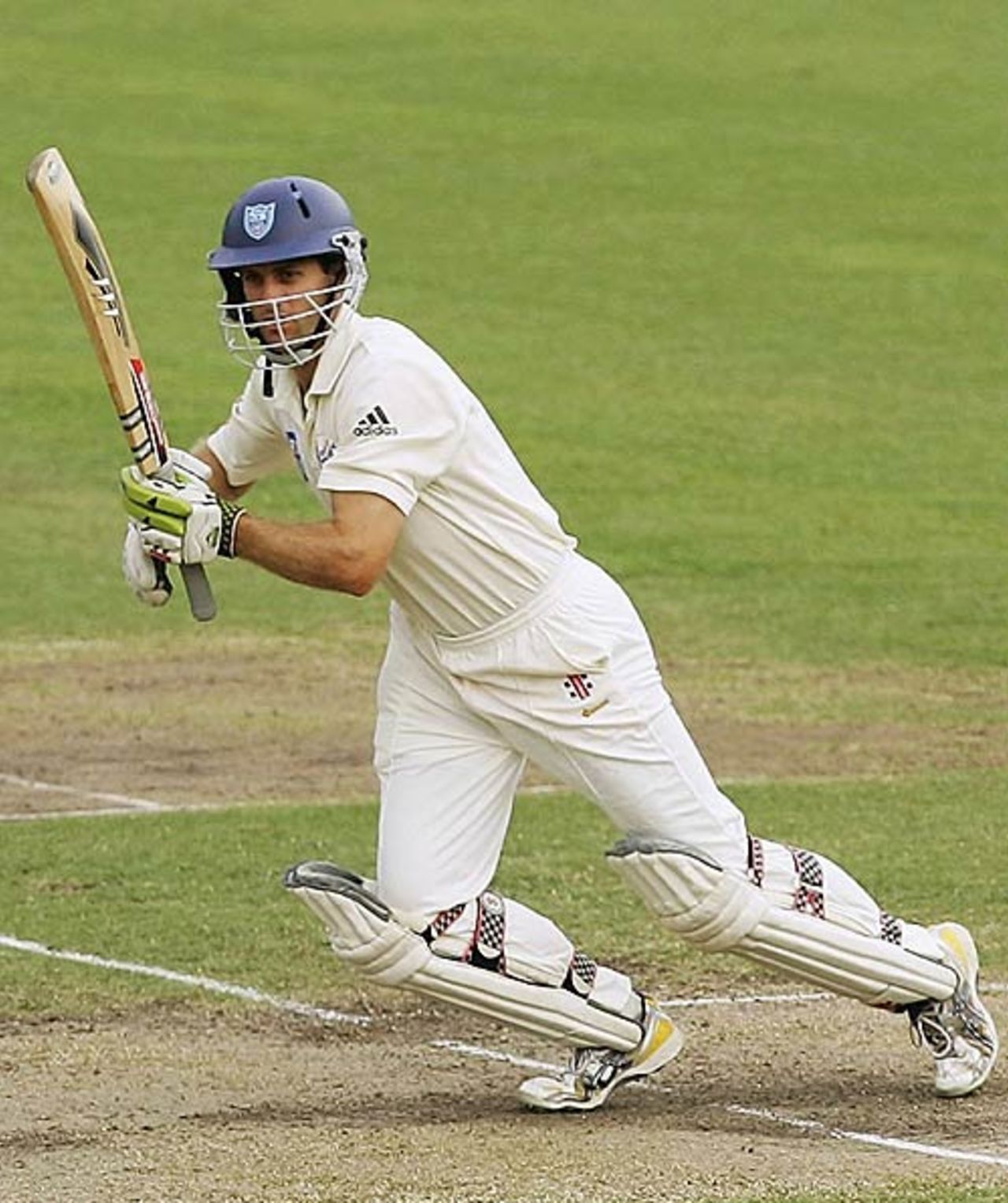 Simon Katich takes off for a run on his way to 205, New South Wales v Queensland, Pura Cup, Sydney, March 1, 2007