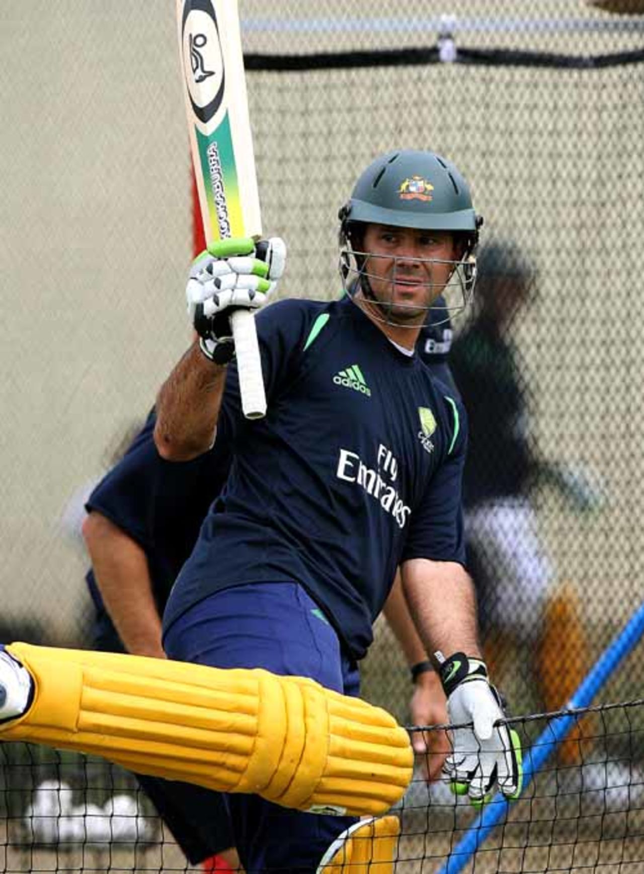 Ricky Ponting gears up for Australia's opening match against Scotland, St Kitts, March 13, 2007