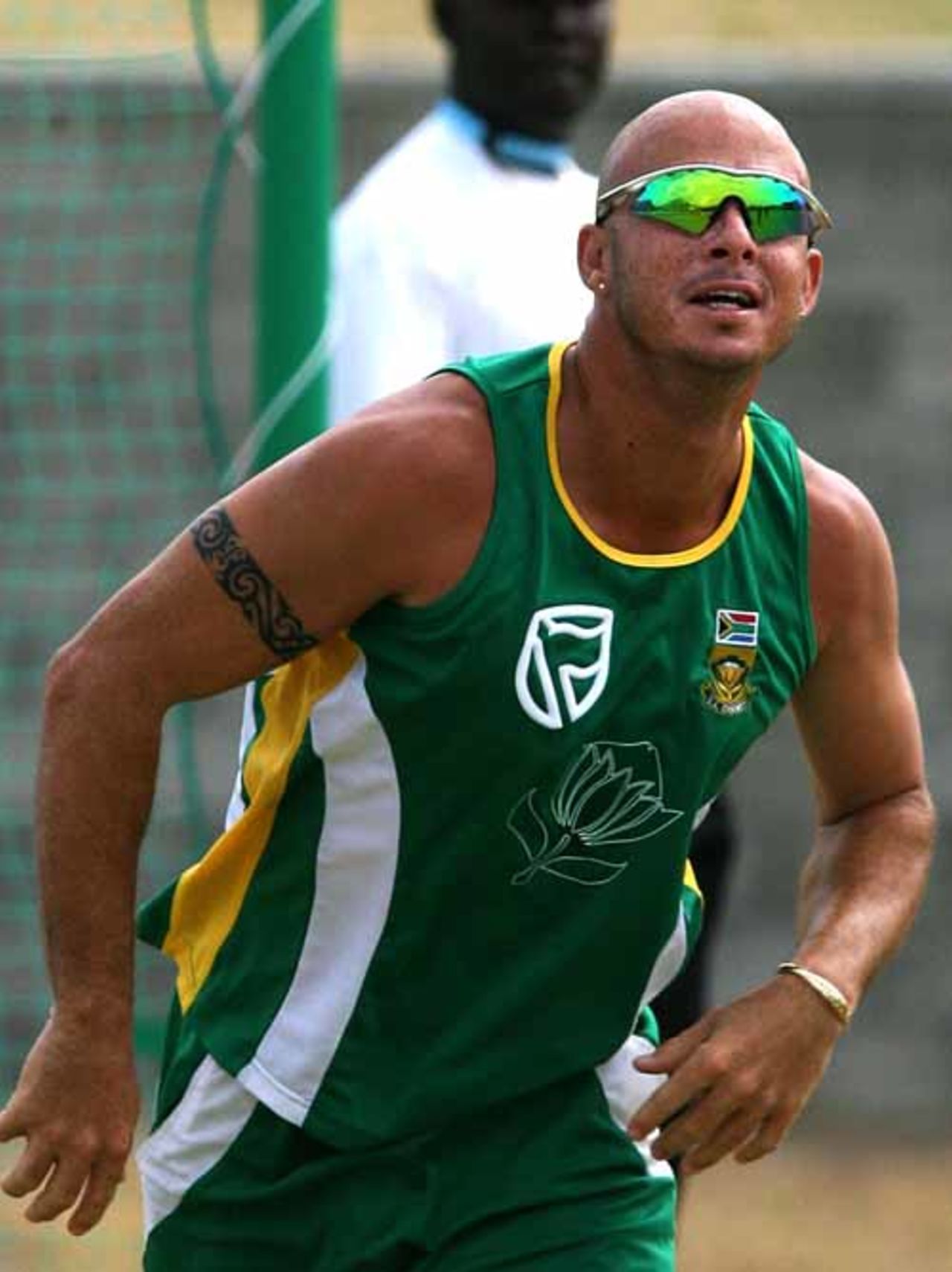 Herschelle Gibbs during a training session in St Kitts, March 13, 2007