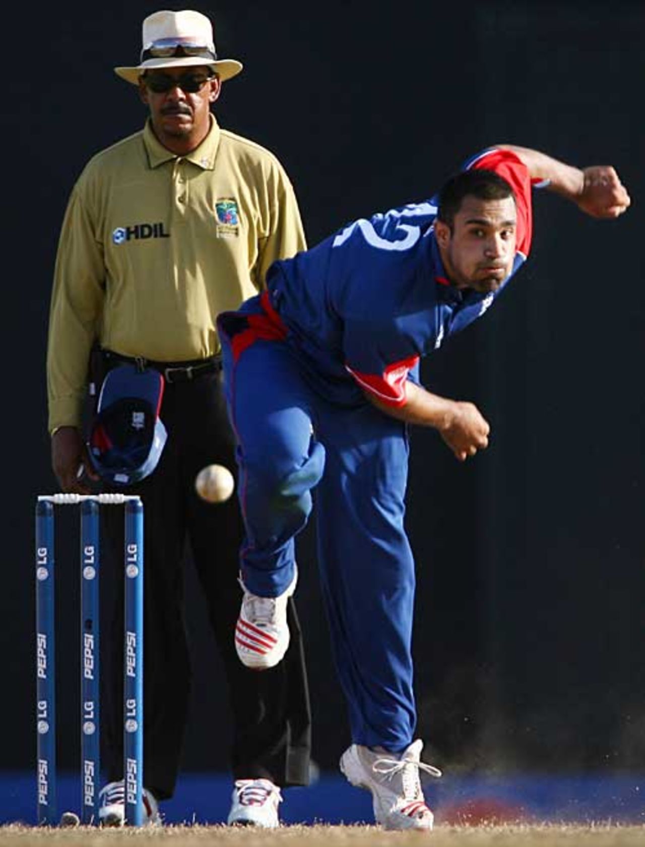Ravi Bopara enjoyed an impressive World Cup outing with runs and wickets, Canada v England, Group C, St Lucia, March 18, 2007