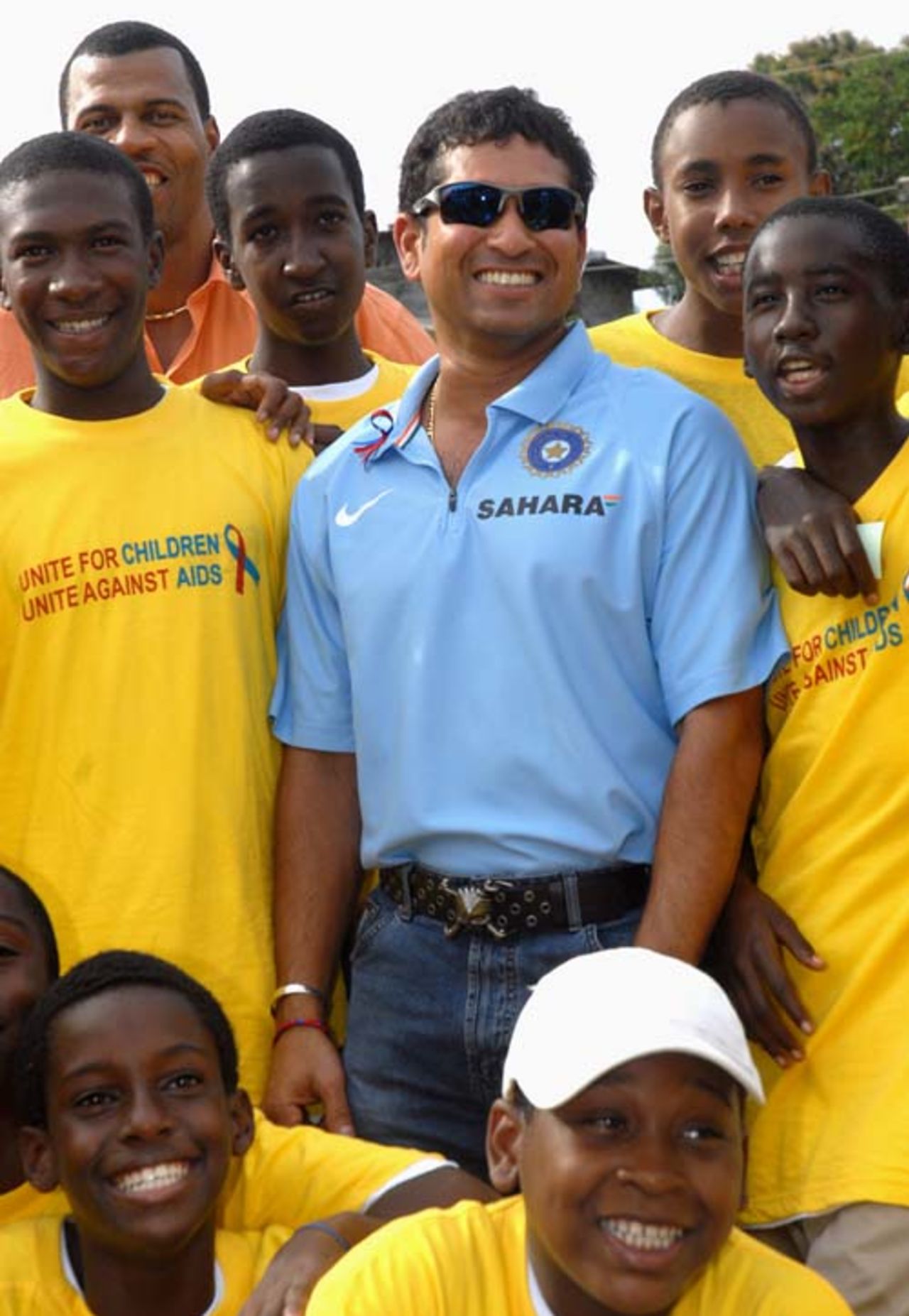 Sachin Tendulkar brings a message of hope to young people