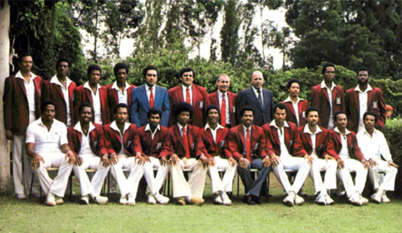 The West Indies rebel squad which took part in the tour of South Africa in 1982-83