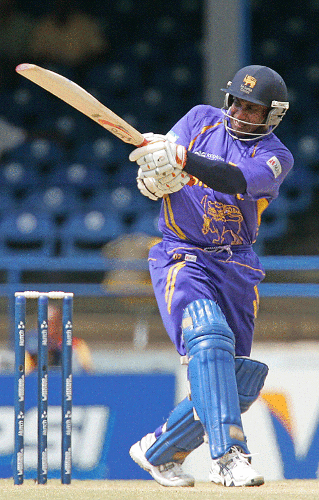 Sanath Jayasuriya pulls hard, Bangladesh v Sri Lanka, Group B, Trinidad, March 21, 2007