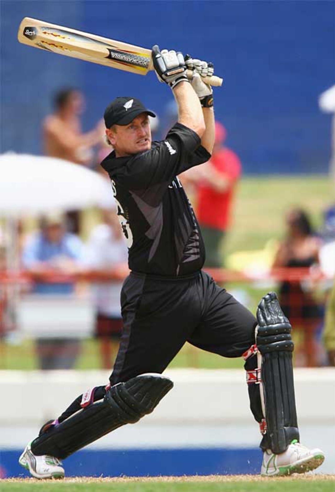 Scott Styris scorches another four as New Zealand's innings fires up, Canada v New Zealand, St Lucia, March 22, 2007