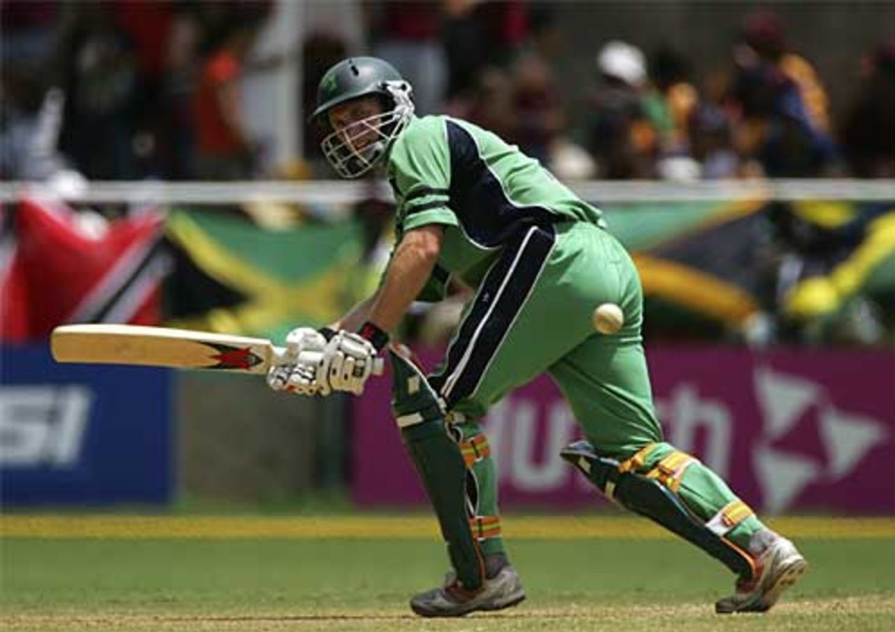 Andre Botha drives on his way to 28 | ESPNcricinfo.com
