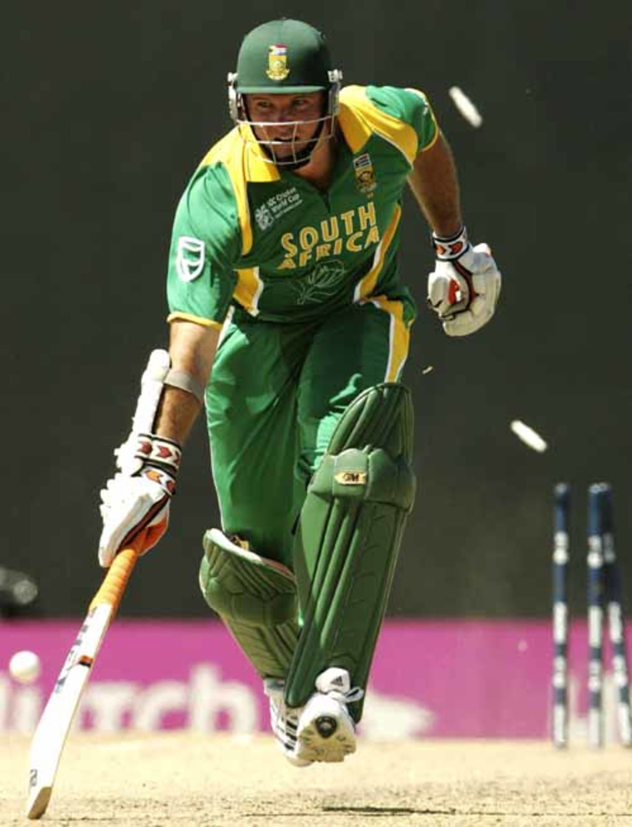 Graeme Smith makes his ground, Group A, St Kitts, March 24, 2007
