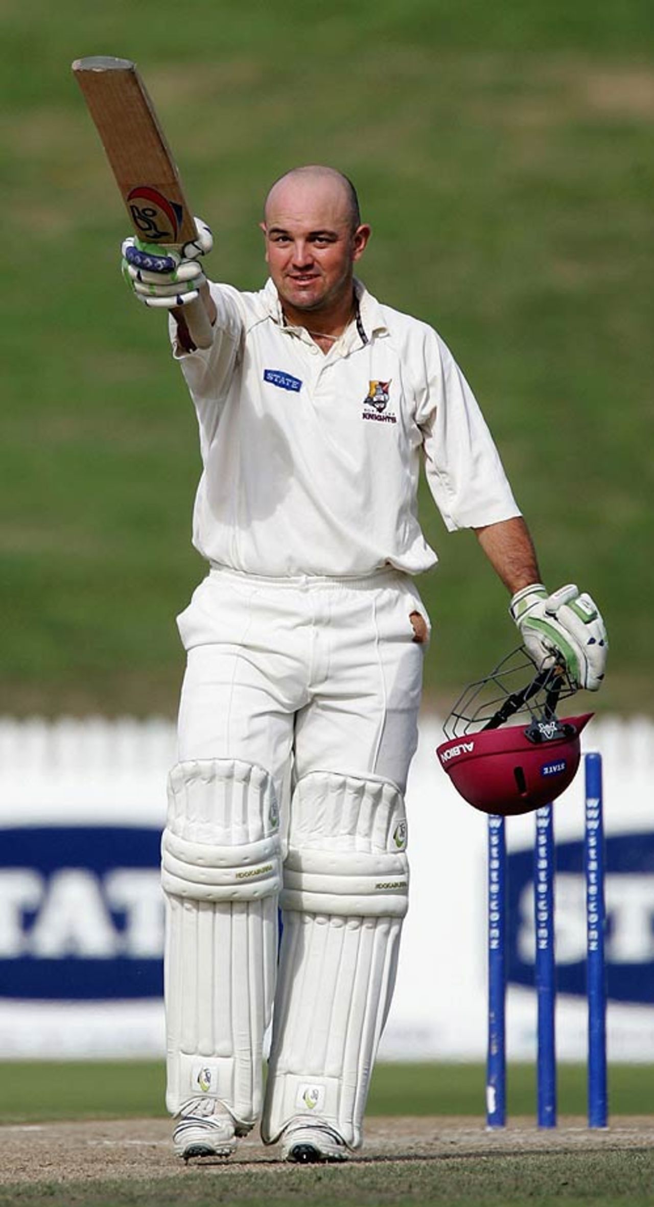 Alun Evans reached triple-figures for the first time in the season, Northern Districts v Canterbury, State Championship final, March 26, 2007, Hamilton