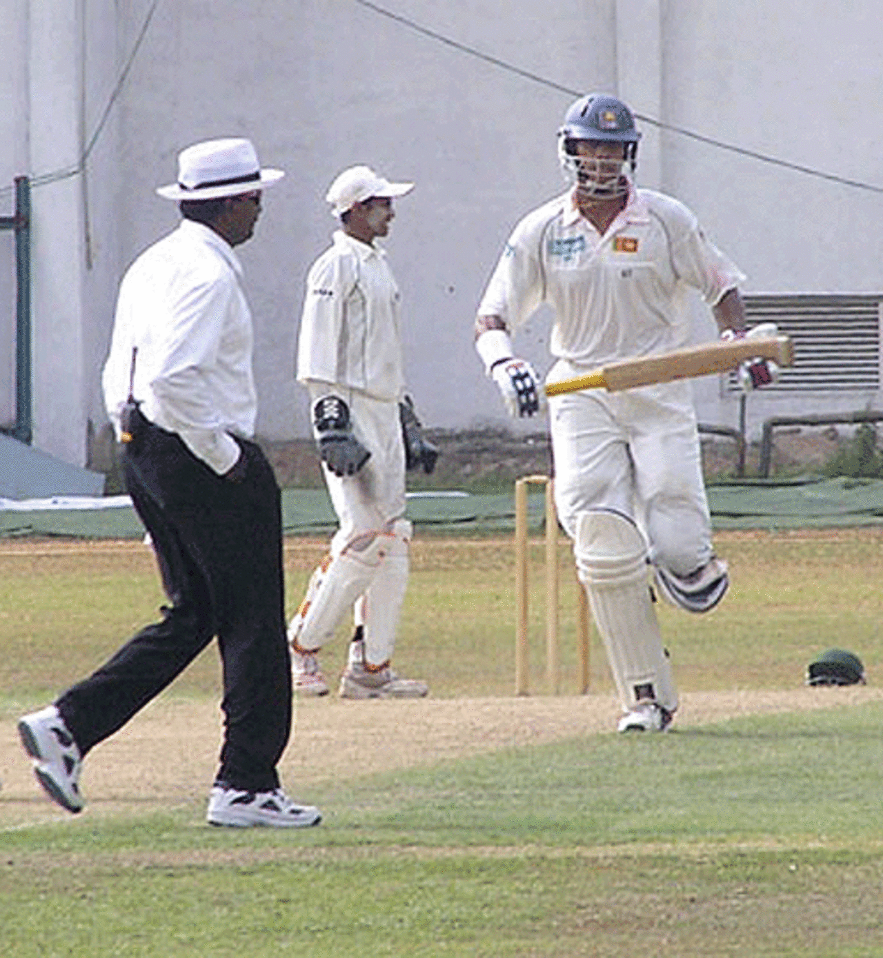 Michael Vandort takes a single on the way to his 12th first-class century, Sri Lanka A v Bangladesh A, 1st day, Colombo, March 25, 2007