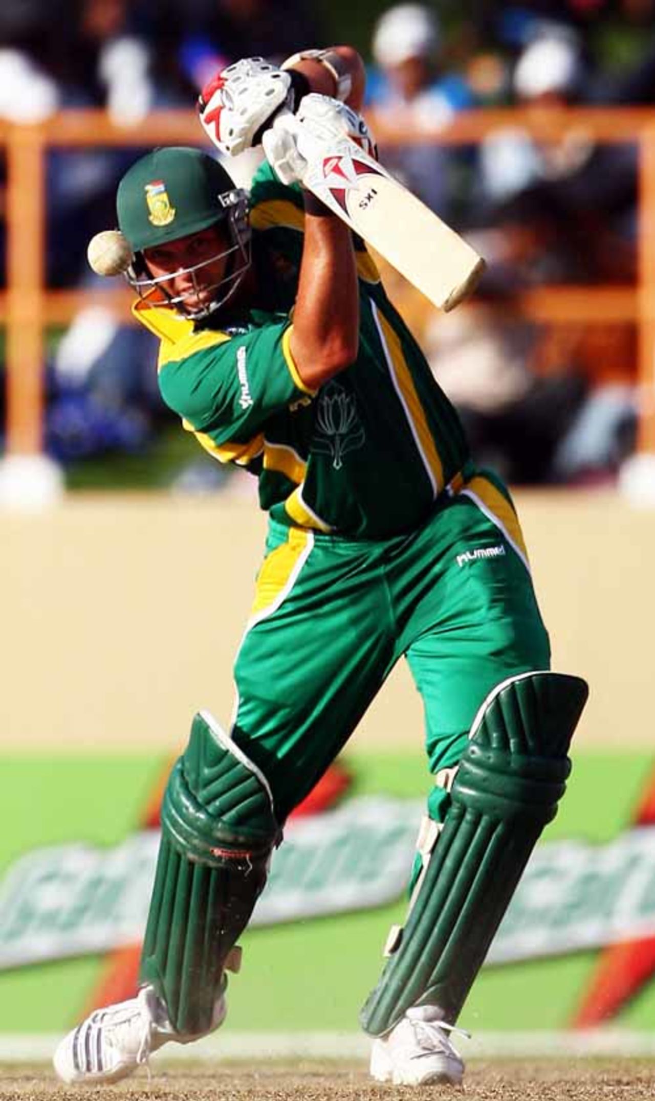 Jacques Kallis steered South Africa's chase with a well-constructed 86, South Africa v Sri Lanka, Super Eights, Guyana, March 28, 2007