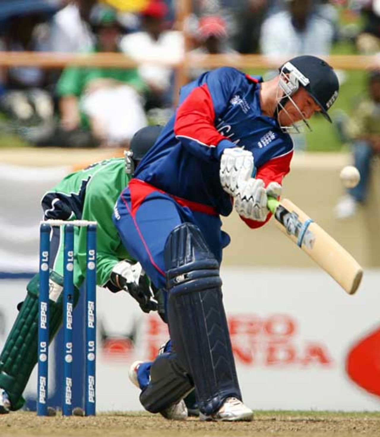 Paul Nixon struck valuable late runs, England v Ireland, Super Eights, Guyana, March 30, 2007