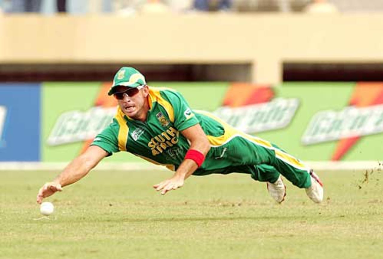 Herschelle Gibbs was at his best in the field, Ireland v South Africa, Guyana, April 3, 2007