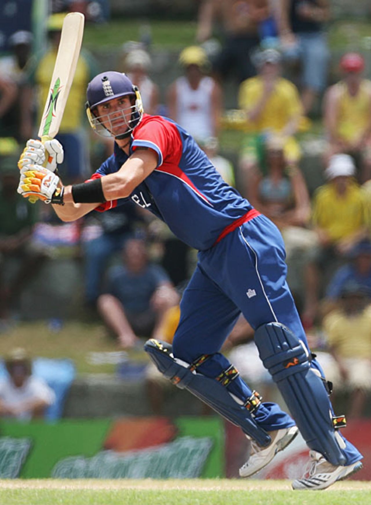 Kevin Pietersen flicks one fine, Australia v England, Super Eights, Antigua, April 8, 2007