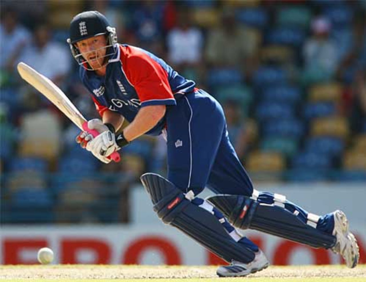 Paul Collingwood saw England out of trouble, Bangladesh v England, Super Eights, Barbados, April 11, 2007