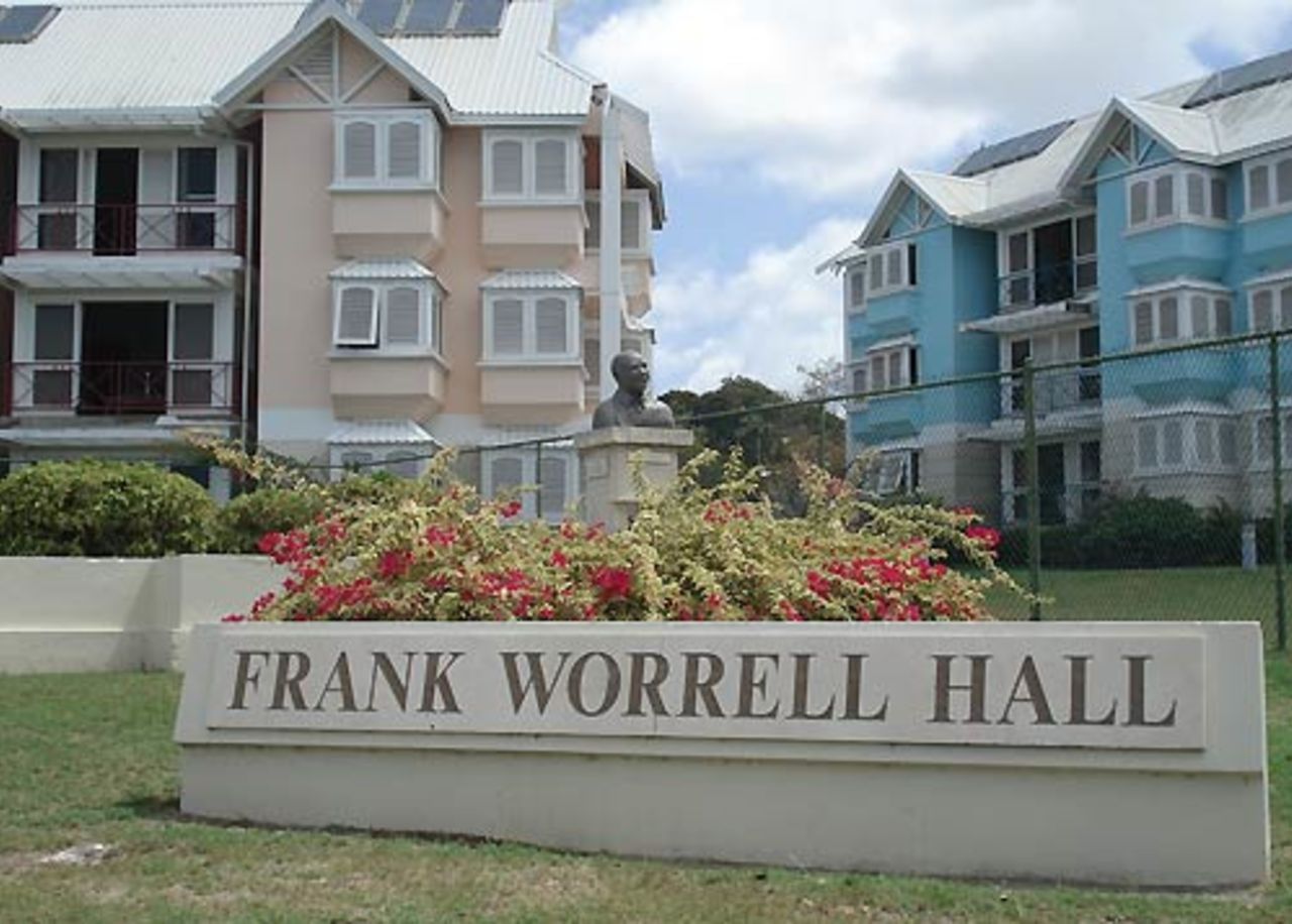 The Frank Worrell Hall at the University of West Indies, Barbados, April 12, 2007