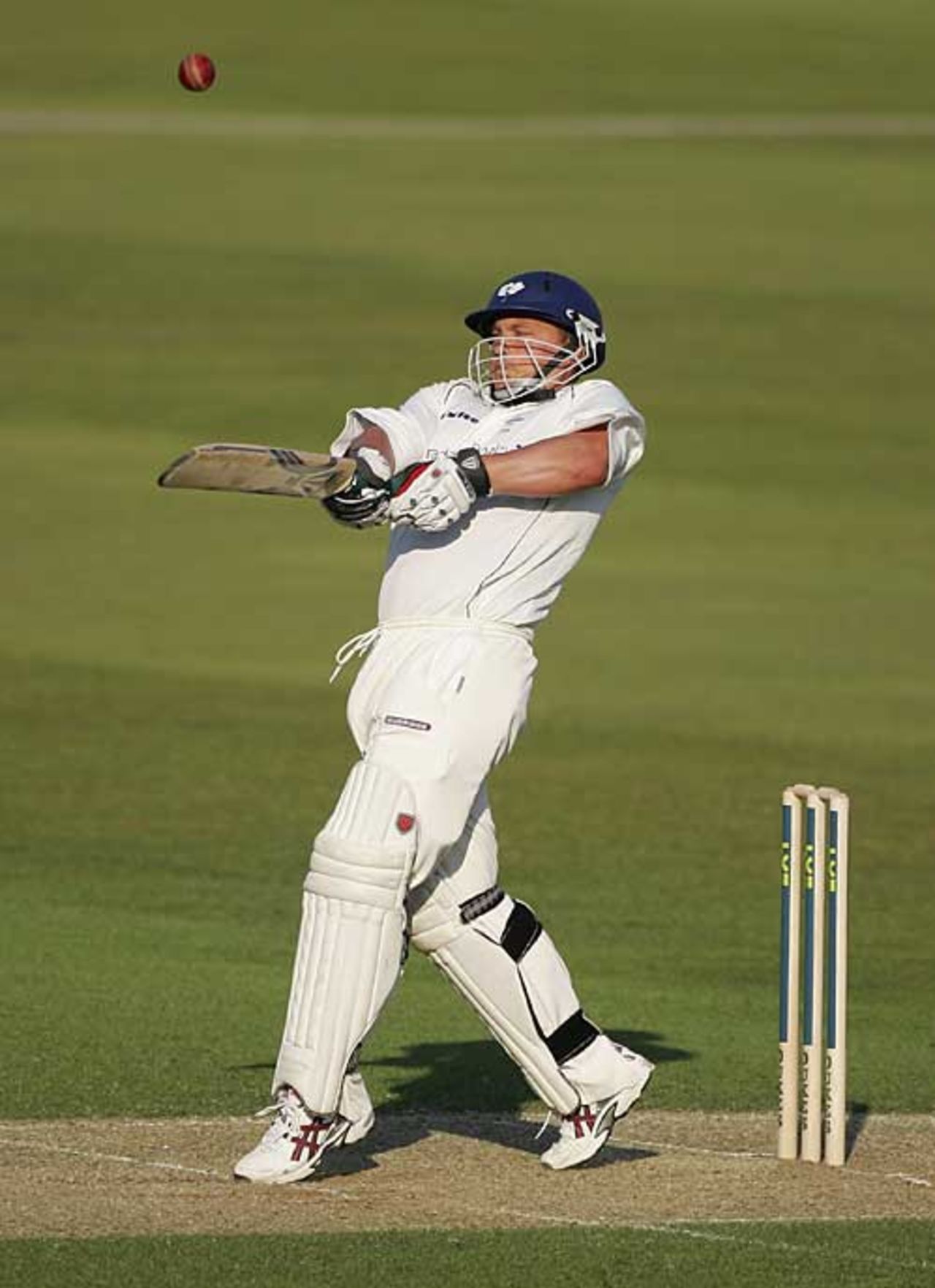 Darren Gough brings out the tail-end swish, Surrey v Yorkshire, County Championship, Division One, The Oval, April 18, 2007