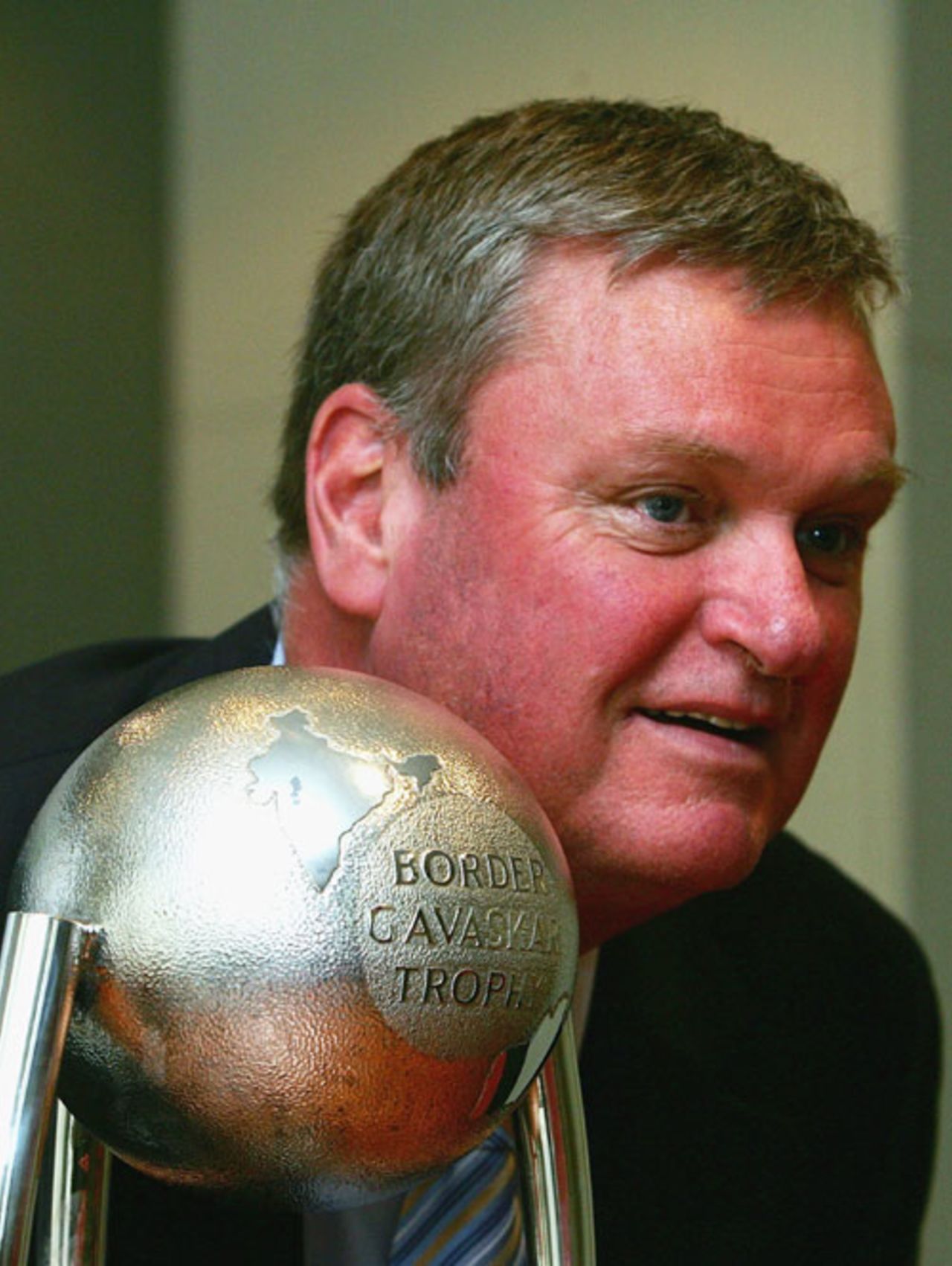 Michael Brown, the general manager of Cricket Operations at Cricket Australia poses for photographs at a press conference to announce the schedule for the 2007-08 season, Melbourne, April 19, 2007