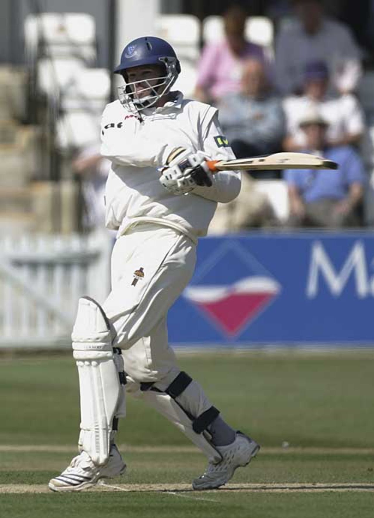 Richard Montgomerie pulls as he carries Sussex into the lead against Kent, Sussex v Kent, County Championship, Division One, Hove, April 19, 2007