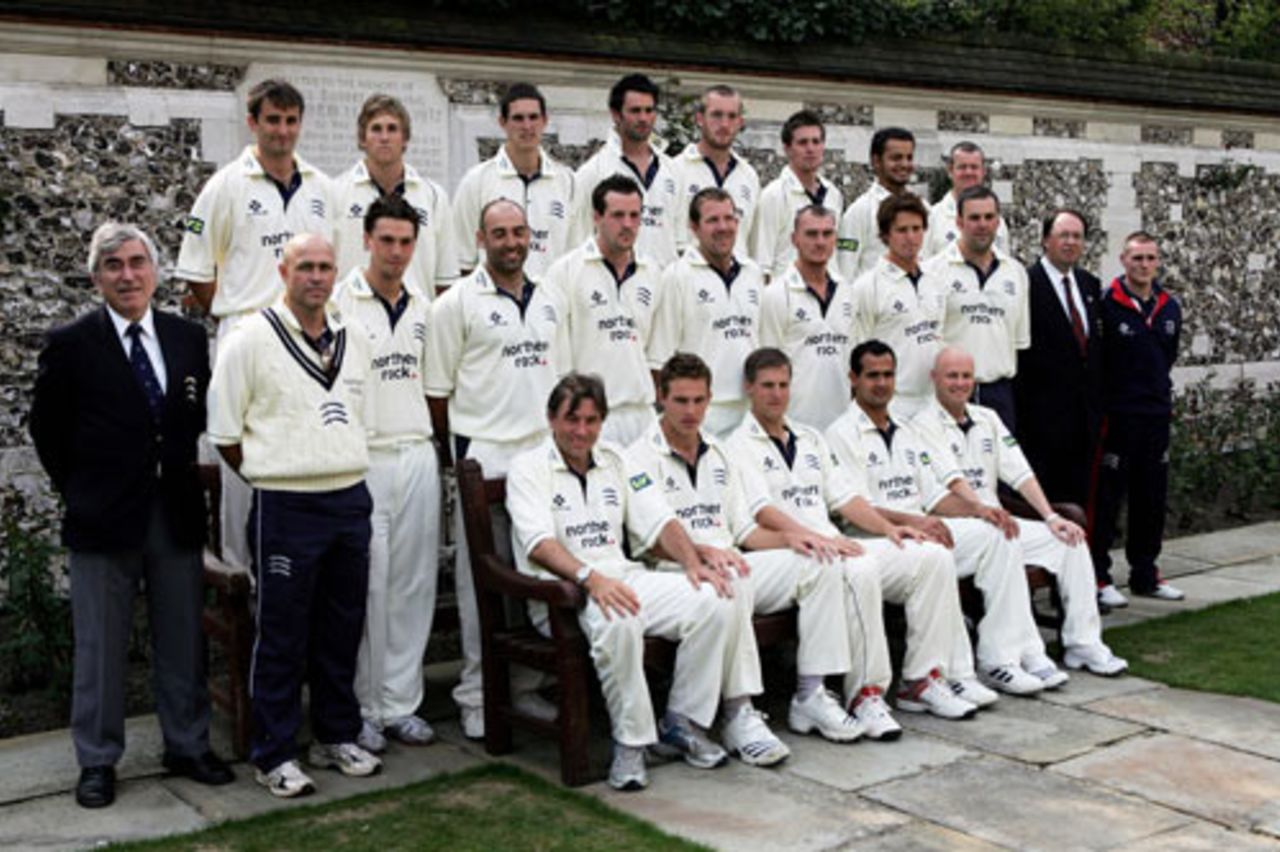 The Middlesex squad, April 2007