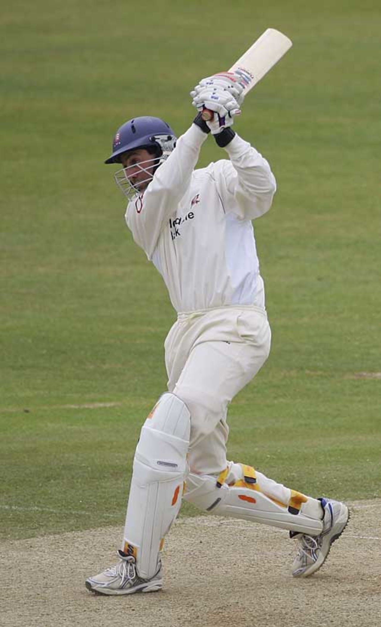 Ronnie Irani drives during his double century, Essex v Glamorgan, County Championship, Division Two, Chelmsford, April 26, 2007