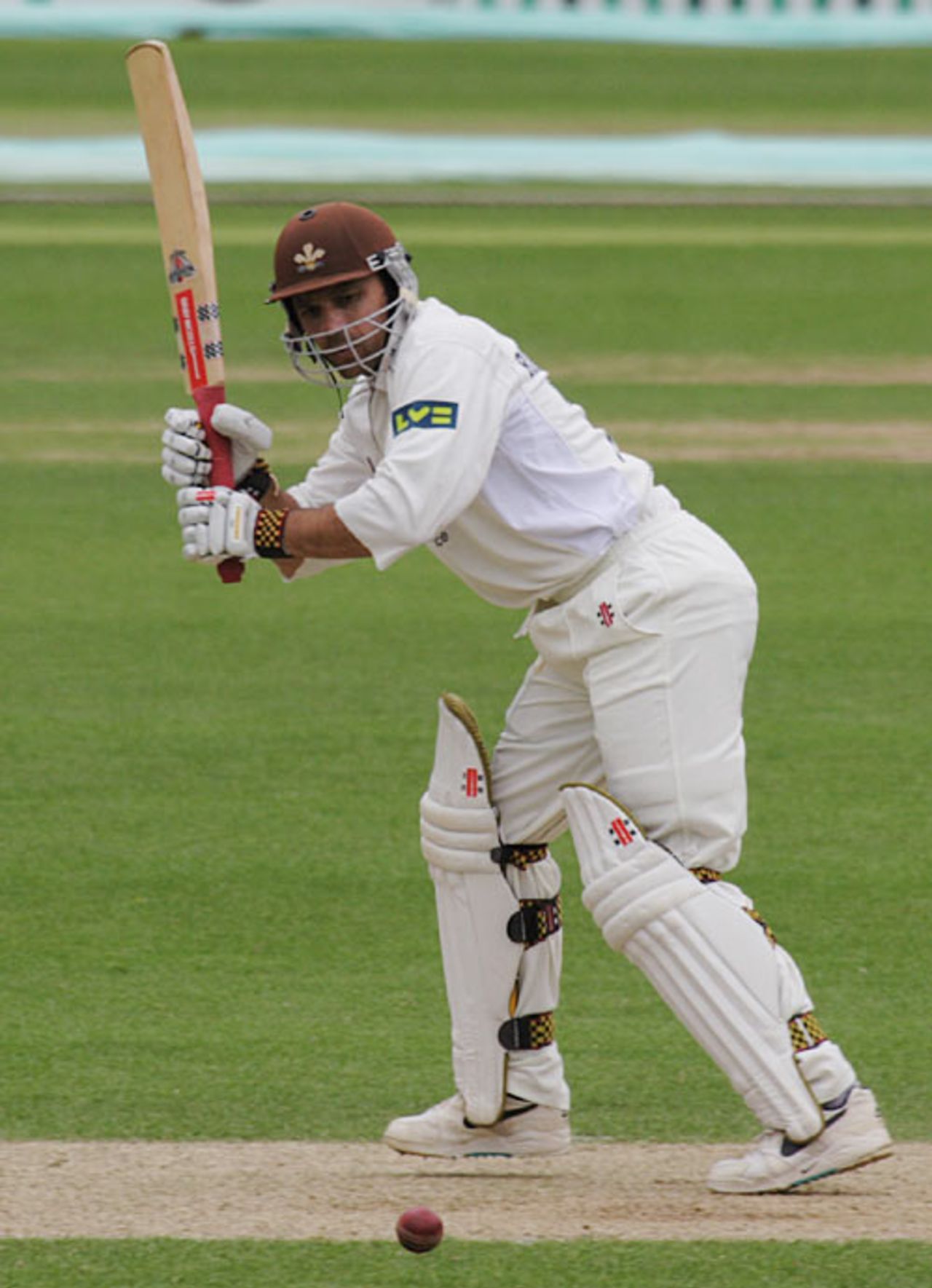 Mark Ramprakash flicks to leg, Surrey v Hampshire, The Oval, April 26, 2007