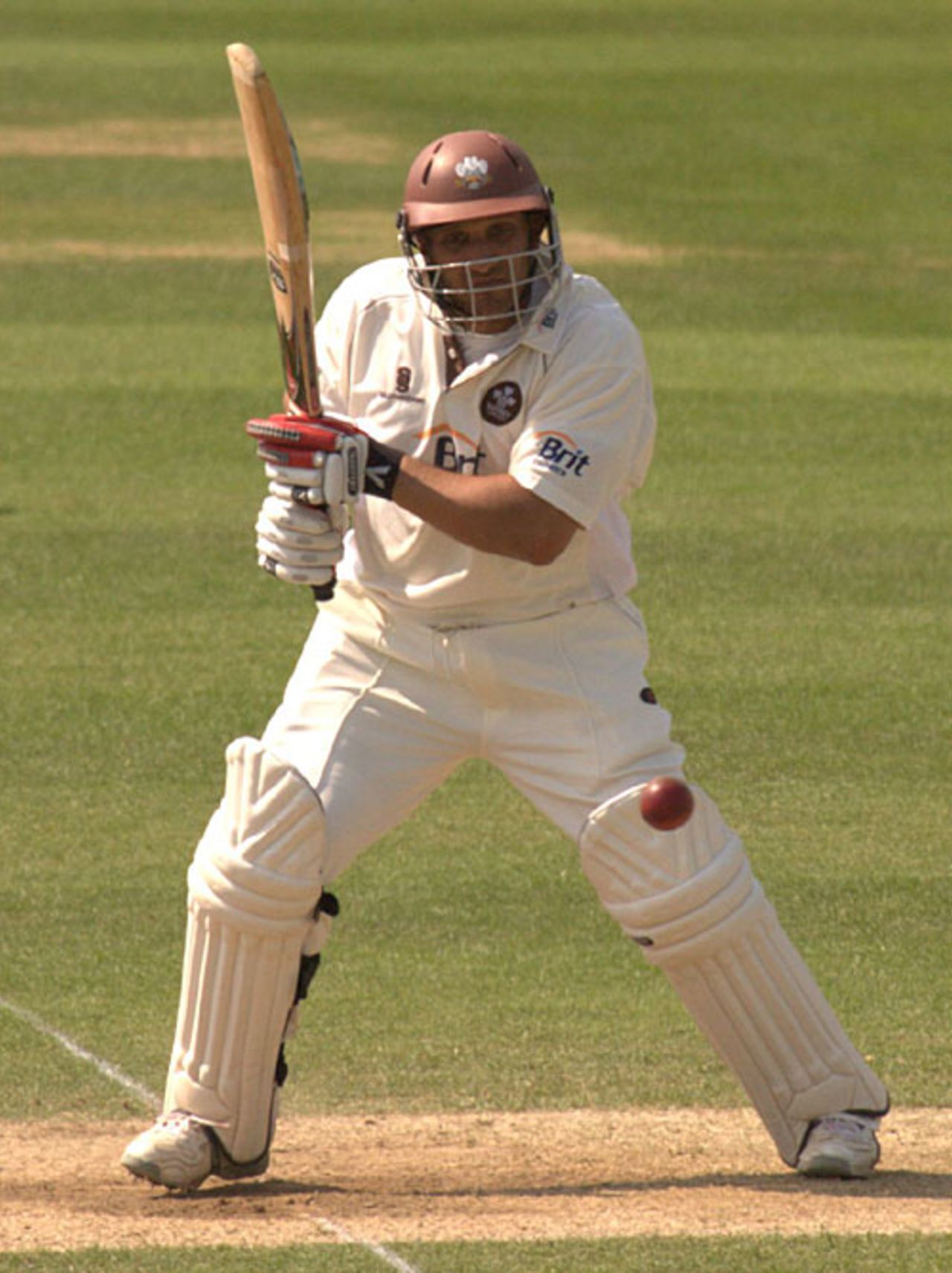 Mark Butcher on his way to 72, Surrey v Hampshire, The Oval, April 28, 2007