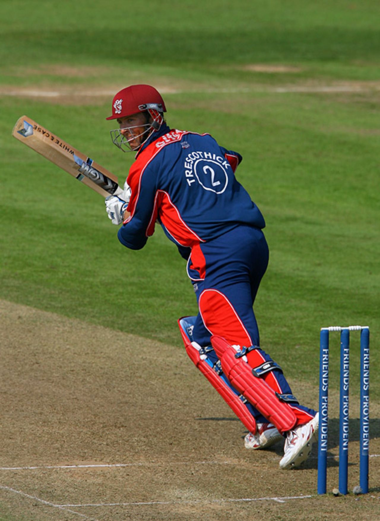 Marcus Trescothick guides one past gully, Somerset v Sussex, Friends Provident Trophy, Taunton, April 29, 2007
