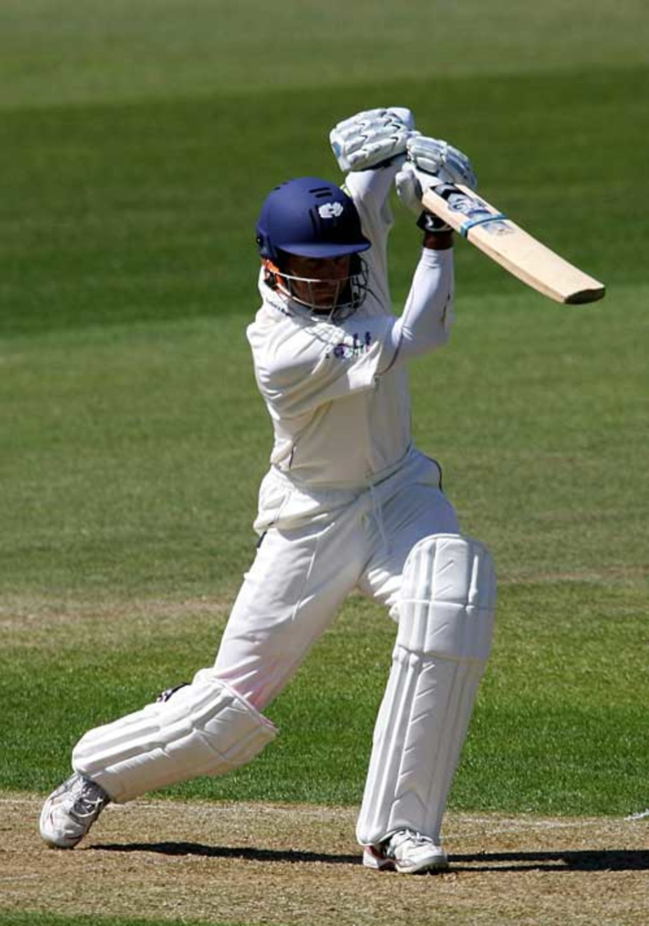 Michael Vaughan drives as he reaches a half-century against Hampshire, Hampshire v Yorkshire, County Championship, Division One, The Rose Bowl, May 2, 2007