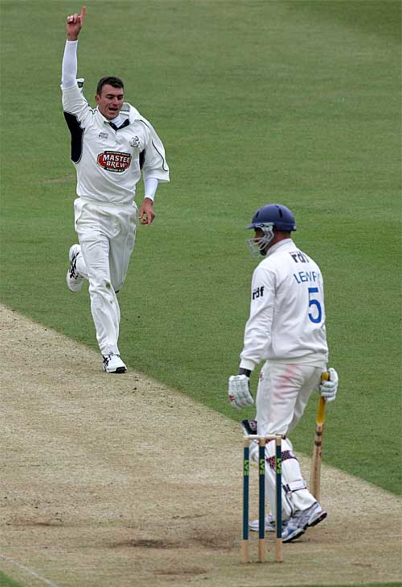 Ryan McLaren closes Sussex's first innings as Kent romped to victory inside two days, Kent v Sussex, County Championship, Division One, Canterbury, May 3, 2007