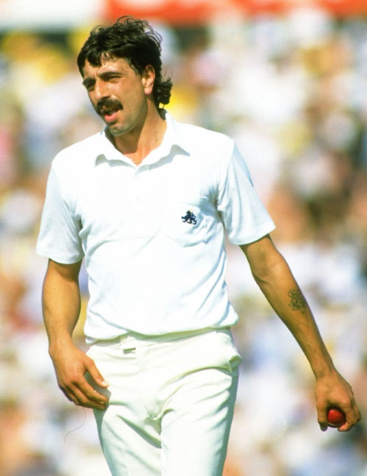 Les Taylor, England v Australia, The Oval, August 30, 1985