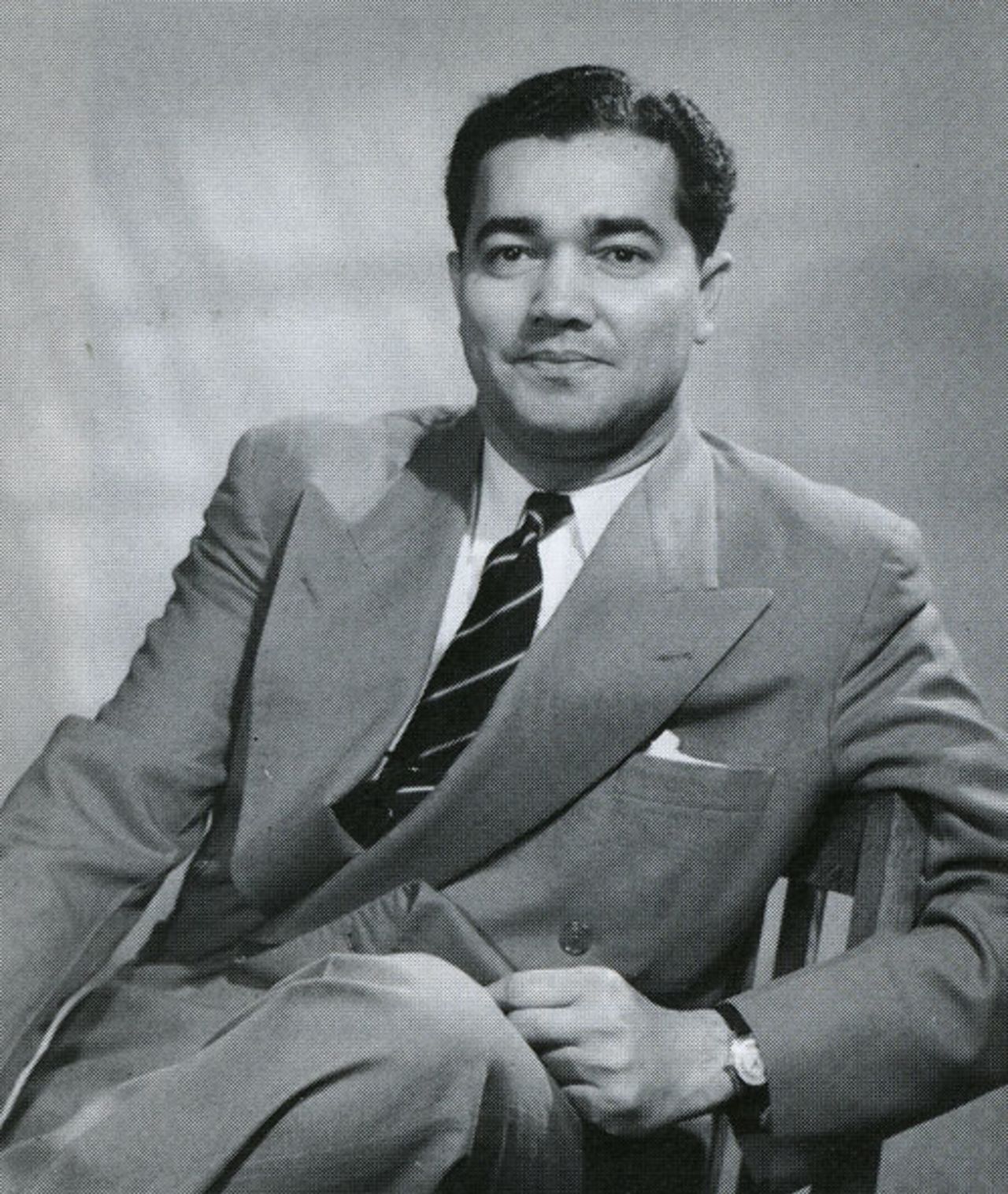 Ken Ablack in a posed BBC publicity shot