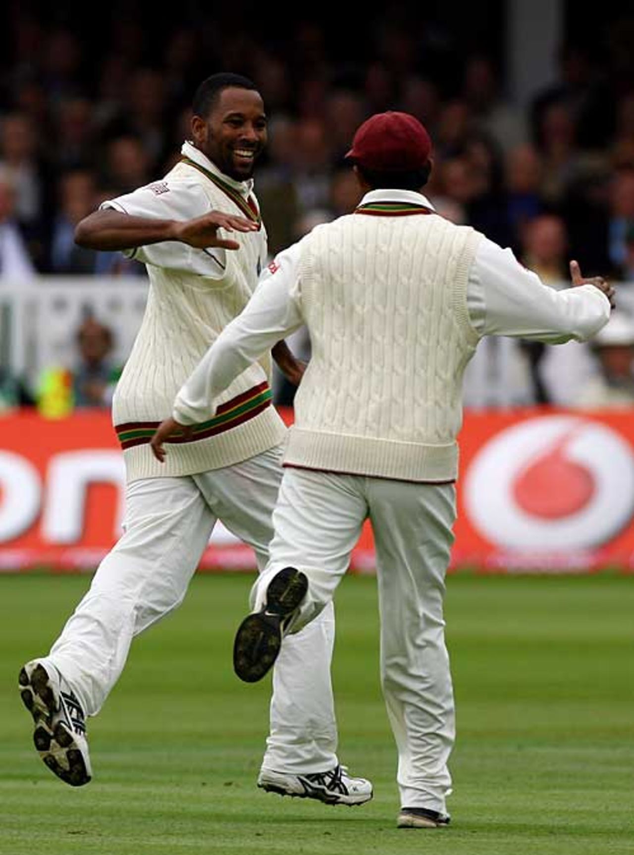 Corey Collymore gained the key wicket of Kevin Pietersen, England v West Indies, 1st Test, Lord's, May 17, 2007