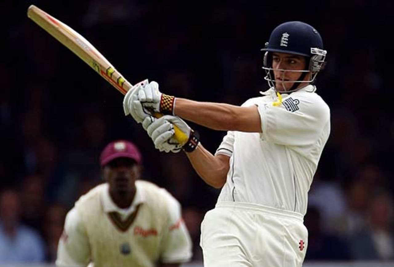 Alastair Cook pulls on his way to a century, England v West Indies, 1st Test, Lord's, May 17, 2007